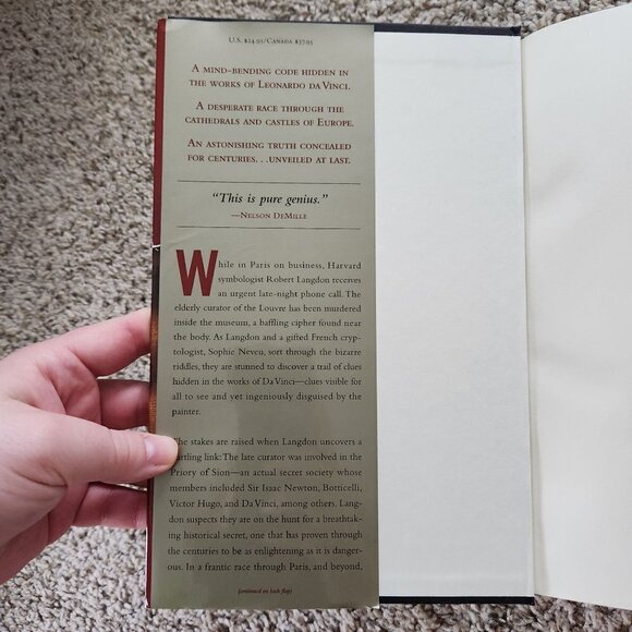 4/$25 The Da Vinci Code, Cracking the Da Vinci Code Book Bundle - Picture 7 of 12
